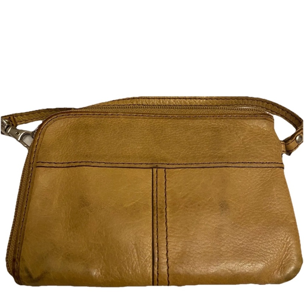 Fossil Women’s Leather Lined Flowers Logo Zip Around Wristlet Clutch SL4037. - Picture 2 of 11